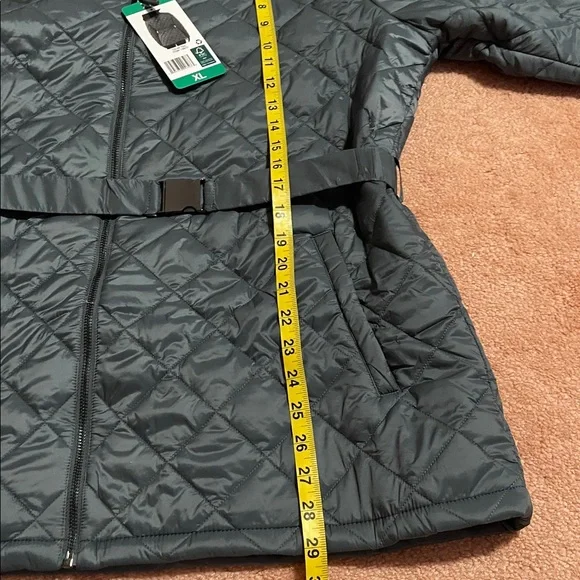 32 Degrees blue/green  Quilted Puffer Jacket - Picture 16 of 16